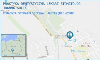 PORADNIA STOMATOLOGICZNA - PRAKTYKA DENTYSTYCZNA LEKARZ STOMATOLOG JOANNA GOLIK - OSIEDLE 1000-LECIA 15E,  JASTRZĘBIE-ZDRÓJ