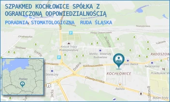 PORADNIA STOMATOLOGICZNA - SZPAKMED KOCHŁOWICE SPÓŁKA Z OGRANICZONĄ ODPOWIEDZIALNOŚCIĄ - UL. RADOSZOWSKA 163,  RUDA ŚLĄSKA