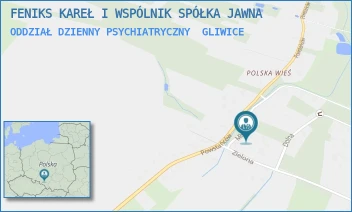 ODDZIAŁ DZIENNY PSYCHIATRYCZNY - FENIKS KAREŁ I WSPÓLNIK SPÓŁKA JAWNA - UL. MŁYŃSKA 8,  GLIWICE