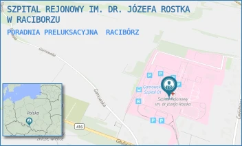 PORADNIA PRELUKSACYJNA - SZPITAL REJONOWY IM. DR. JÓZEFA ROSTKA W RACIBORZU - UL. GAMOWSKA 3,  RACIBÓRZ