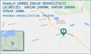 PORADNIA REHABILITACYJNA - A&amp;D ZAMMED ZAKŁAD REHABILITACJI LECZNICZEJ  ADRIAN ZAMORA, DAMIAN ZAMORA SPÓŁKA JAWNA - UL. SŁOWACKIEGO 115,  MYSZKÓW