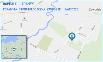 PORADNIA STOMATOLOGICZNA ZAWODZIE - PRZYCHODNIA STOMATOLOGICZNA "ARMEDENT" ADAMEK ROMUALD - DŁUGA 18,  ZAWODZIE