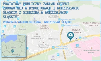 PORADNIA NEUROLOGICZNA - SZPITAL POWIATOWY W WODZISŁAWIU ŚLĄSKIM - UL. 26 MARCA 164,  WODZISŁAW ŚLĄSKI