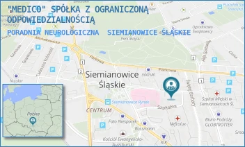 PORADNIA NEUROLOGICZNA - "MEDICO" SPÓŁKA Z OGRANICZONĄ ODPOWIEDZIALNOŚCIĄ - UL. JANA PAWŁA II 1,  SIEMIANOWICE ŚLĄSKIE