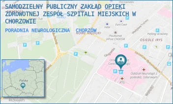 PORADNIA NEUROLOGICZNA - SAMODZIELNY PUBLICZNY ZAKŁAD OPIEKI ZDROWOTNEJ ZESPÓŁ SZPITALI MIEJSKICH W CHORZOWIE - UL. STRZELCÓW BYTOMSKICH 11,  CHORZÓW
