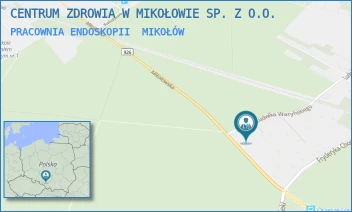 PRACOWNIA ENDOSKOPII - CENTRUM ZDROWIA W MIKOŁOWIE SP. Z O.O. - UL. LUDWIKA WARYŃSKIEGO 2,  MIKOŁÓW