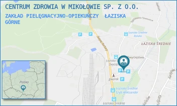 ZAKŁAD PIELĘGNACYJNO-OPIEKUŃCZY - CENTRUM ZDROWIA W MIKOŁOWIE SP. Z O.O. - UL. STASZICA 4,  ŁAZISKA GÓRNE