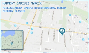 PIELĘGNIARSKA OPIEKA DŁUGOTERMINOWA DOMOWA - HARMONY DARIUSZ MYRCIK - UL. MIKOŁAJA KOPERNIKA 19,  PIEKARY ŚLĄSKIE
