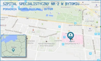 PORADNIA NEUROLOGICZNA - SZPITAL SPECJALISTYCZNY NR 2 W BYTOMIU - UL. BATOREGO 15,  BYTOM