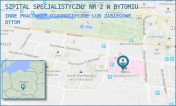 INNE PRACOWNIE DIAGNOSTYCZNE LUB ZABIEGOWE - SZPITAL SPECJALISTYCZNY NR 2 W BYTOMIU - UL. BATOREGO 15,  BYTOM