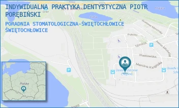 PORADNIA STOMATOLOGICZNA-ŚWIĘTOCHŁOWICE - INDYWIDUALNA PRAKTYKA DENTYSTYCZNA PIOTR PORĘBIŃSKI - UL. FRYDERYKA CHOPINA 39,  ŚWIĘTOCHŁOWICE