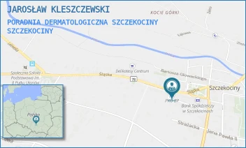 PORADNIA DERMATOLOGICZNA SZCZEKOCINY - JAROSŁAW KLESZCZEWSKI - UL. ŚLĄSKA 3,  SZCZEKOCINY