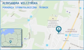 PORADNIA STOMATOLOGICZNA - ALEKSANDRA WILCZYŃSKA - UL. GÓRNOŚLĄSKA 140B,  RYBNIK