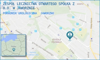 PORADNIA UROLOGICZNA - ZESPÓŁ LECZNICTWA OTWARTEGO SPÓŁKA Z O.O. W JAWORZNIE - UL. NOSALA 5,  JAWORZNO