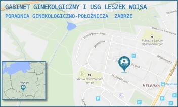PORADNIA GINEKOLOGICZNO-POŁOŻNICZA - GABINET GINEKOLGICZNY I USG LESZEK WOJSA - UL. PAWŁOWA 17/6 [BRAK],  ZABRZE