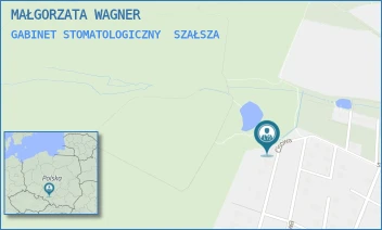 GABINET STOMATOLOGICZNY - MAŁGORZATA WAGNER - UL. CISOWA 2,  SZAŁSZA