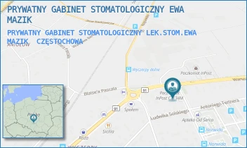 PRYWATNY GABINET STOMATOLOGICZNY LEK.STOM.EWA MAZIK - PRYWATNY GABINET STOMATOLOGICZNY EWA MAZIK - P.C.K. 2C,  CZĘSTOCHOWA