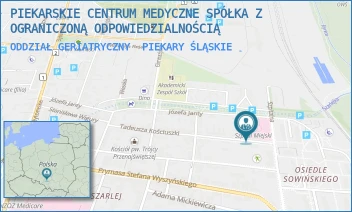 ODDZIAŁ GERIATRYCZNY - PIEKARSKIE CENTRUM MEDYCZNE SPÓŁKA Z OGRANICZONĄ ODPOWIEDZIALNOŚCIĄ - UL. SZPITALNA 11,  PIEKARY ŚLĄSKIE