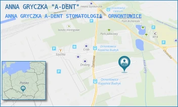 ANNA GRYCZKA A-DENT STOMATOLOGIA - ANNA GRYCZKA "A-DENT" - UL. ZAMKOWA 11,  ORNONTOWICE