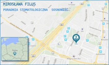 PORADNIA STOMATOLOGICZNA - MIROSŁAWA FILUS - UL. GEN. JÓZEFA HALLERA 5,  SOSNOWIEC