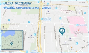 PORADNIA STOMATOLOGICZNA - HALINA ORCZEWSKA - CIESZYŃSKA 16,  ZABRZE