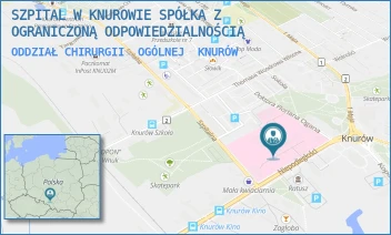 ODDZIAŁ CHIRURGII  OGÓLNEJ - ZESPÓŁ SZPITALI POWIATU GLIWICKIEGO SPÓŁKA Z OGRANICZONĄ ODPOWIEDZIALNOŚCIĄ - UL. NIEPODLEGŁOŚCI 8,  KNURÓW