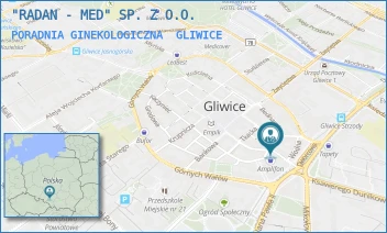 PORADNIA GINEKOLOGICZNA - "RADAN - MED" SP. Z O.O. - UL. BASZTOWA 3,  GLIWICE
