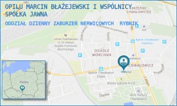 ODDZIAŁ DZIENNY ZABURZEŃ NERWICOWYCH - OPILU MARCIN BŁAŻEJEWSKI I WSPÓLNICY SPÓŁKA JAWNA - UL. ŚLĄSKA 1,  RYBNIK