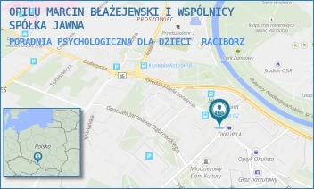 PORADNIA PSYCHOLOGICZNA DLA DZIECI - OPILU MARCIN BŁAŻEJEWSKI I WSPÓLNICY SPÓŁKA JAWNA - UL. KS. JÓZEFA LONDZINA 19,  RACIBÓRZ