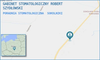 PORADNIA STOMATOLOGICZNA - GABINET STOMATOLOGICZNY ROBERT SZYDŁOWSKI - UL. SOKOLNIKI 39,  SOKOLNIKI