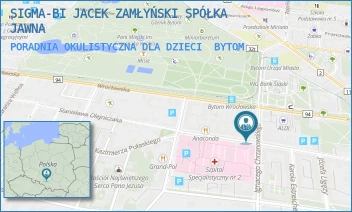 PORADNIA OKULISTYCZNA DLA DZIECI - SIGMA-BI JACEK ZAMŁYŃSKI SPÓŁKA JAWNA - UL. BATOREGO 18,  BYTOM
