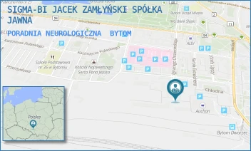 PORADNIA NEUROLOGICZNA - SIGMA-BI JACEK ZAMŁYŃSKI SPÓŁKA JAWNA - UL. IGNACEGO CHRZANOWSKIEGO 23,  BYTOM