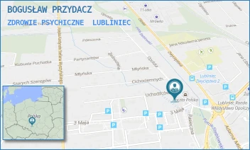 ZDROWIE PSYCHICZNE - BOGUSŁAW PRZYDACZ - UL. OPOLSKA 1,  LUBLINIEC