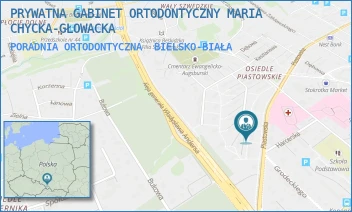 PORADNIA ORTODONTYCZNA - PRYWATNA GABINET ORTODONTYCZNY MARIA CHYCKA-GŁOWACKA - UL. PIASTOWSKA 86,  BIELSKO-BIAŁA