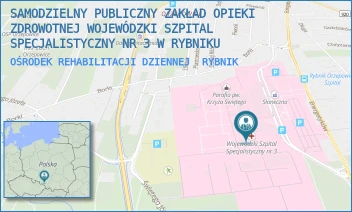 OŚRODEK REHABILITACJI DZIENNEJ - SAMODZIELNY PUBLICZNY ZAKŁAD OPIEKI ZDROWOTNEJ WOJEWÓDZKI SZPITAL SPECJALISTYCZNY NR 3 W RYBNIKU - UL. ENERGETYKÓW 46,  RYBNIK