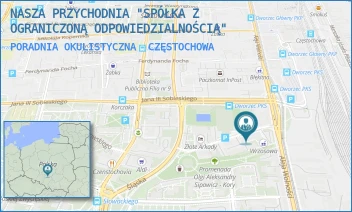 PORADNIA OKULISTYCZNA - NASZA PRZYCHODNIA "SPÓŁKA Z OGRANICZONĄ ODPOWIEDZIALNOŚCIĄ" - ALEJA WOLNOŚCI 46,  CZĘSTOCHOWA