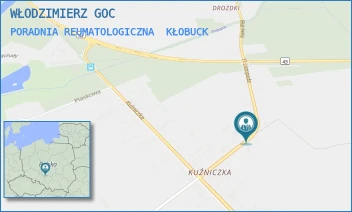 PORADNIA REUMATOLOGICZNA - WŁODZIMIERZ GOC - UL. 11 LISTOPADA 5A,  KŁOBUCK
