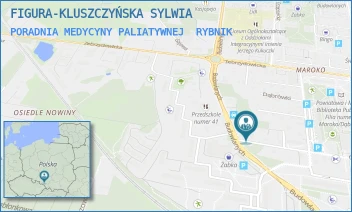 PORADNIA MEDYCYNY PALIATYWNEJ - NIEPUBLICZNY ZAKŁAD OPIEKI ZDROWOTNEJ "PULS-MED" FIGURA-KLUSZCZYŃSKA SYLWIA - UL. GRUNWALDZKA 66,  RYBNIK