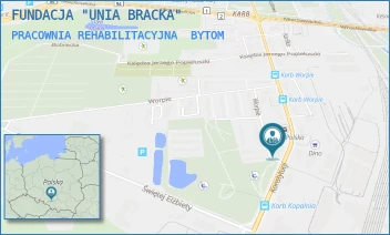 PRACOWNIA REHABILITACYJNA - FUNDACJA "UNIA BRACKA" - UL. KONSTYTUCJI 89,  BYTOM