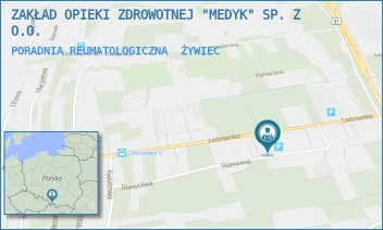 PORADNIA REUMATOLOGICZNA - ZAKŁAD OPIEKI ZDROWOTNEJ "MEDYK" SP. Z O.O. - UL. LEŚNIANKA 127,  ŻYWIEC