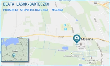 PORADNIA STOMATOLOGICZNA - BEATA LASOK-BARTECZKO - UL. 1 MAJA 81,  MSZANA