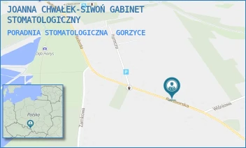 PORADNIA STOMATOLOGICZNA - JOANNA CHWAŁEK-SIWOŃ GABINET STOMATOLOGICZNY - UL. RACIBORSKA 84,  GORZYCE