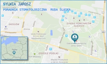 PORADNIA STOMATOLOGICZNA - SYLWIA JAROSZ - UL. KONSTANTEGO LATKI 5,  RUDA ŚLĄSKA