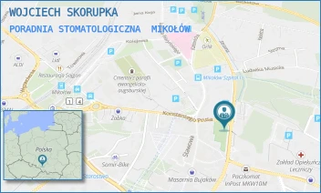 PORADNIA STOMATOLOGICZNA - WOJCIECH SKORUPKA - UL. ŚW. WOJCIECHA 2B,  MIKOŁÓW