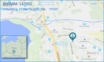 PORADNIA STOMATOLOGICZNA - BARBARA LATOSI - ZARĘBY  5,  TYCHY