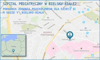 PORADNIA ZDROWIA PSYCHICZNEGO DLA DZIECI I MODZIEY - SZPITAL PEDIATRYCZNY W BIELSKU-BIAŁEJ - SOBIESKIEGO 83,  BIELSKO-BIAŁA