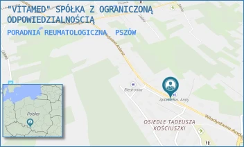 PORADNIA REUMATOLOGICZNA - "VITAMED" SPÓŁKA Z OGRANICZONĄ ODPOWIEDZIALNOŚCIĄ - UL. WŁADYSŁAWA ANDERSA 22,  PSZÓW