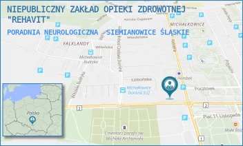 PORADNIA NEUROLOGICZNA - NIEPUBLICZNY ZAKŁAD OPIEKI ZDROWOTNEJ "REHAVIT" - UL. KOŚCIELNA 5,  SIEMIANOWICE ŚLĄSKIE