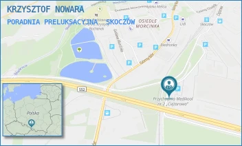 PORADNIA PRELUKSACYJNA - KRZYSZTOF NOWARA - UL. CIĘŻAROWA 54,  SKOCZÓW