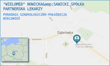 PORADNIA GINEKOLOGICZNO-POŁOŻNICZA - "WIELOMED" NOWICKA&amp;SAWICKI SPÓŁKA PARTNERSKA LEKARZY - UL. GŁÓWNA 25,  WIELOWIEŚ